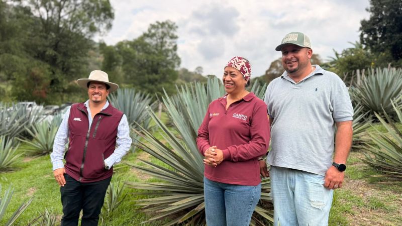Recorrido por el canal de riego de la comunidad de Los Ejidos