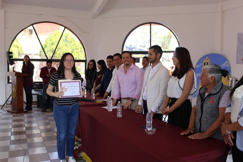 Clausura del primer curso de platería impartido en Zacualpan